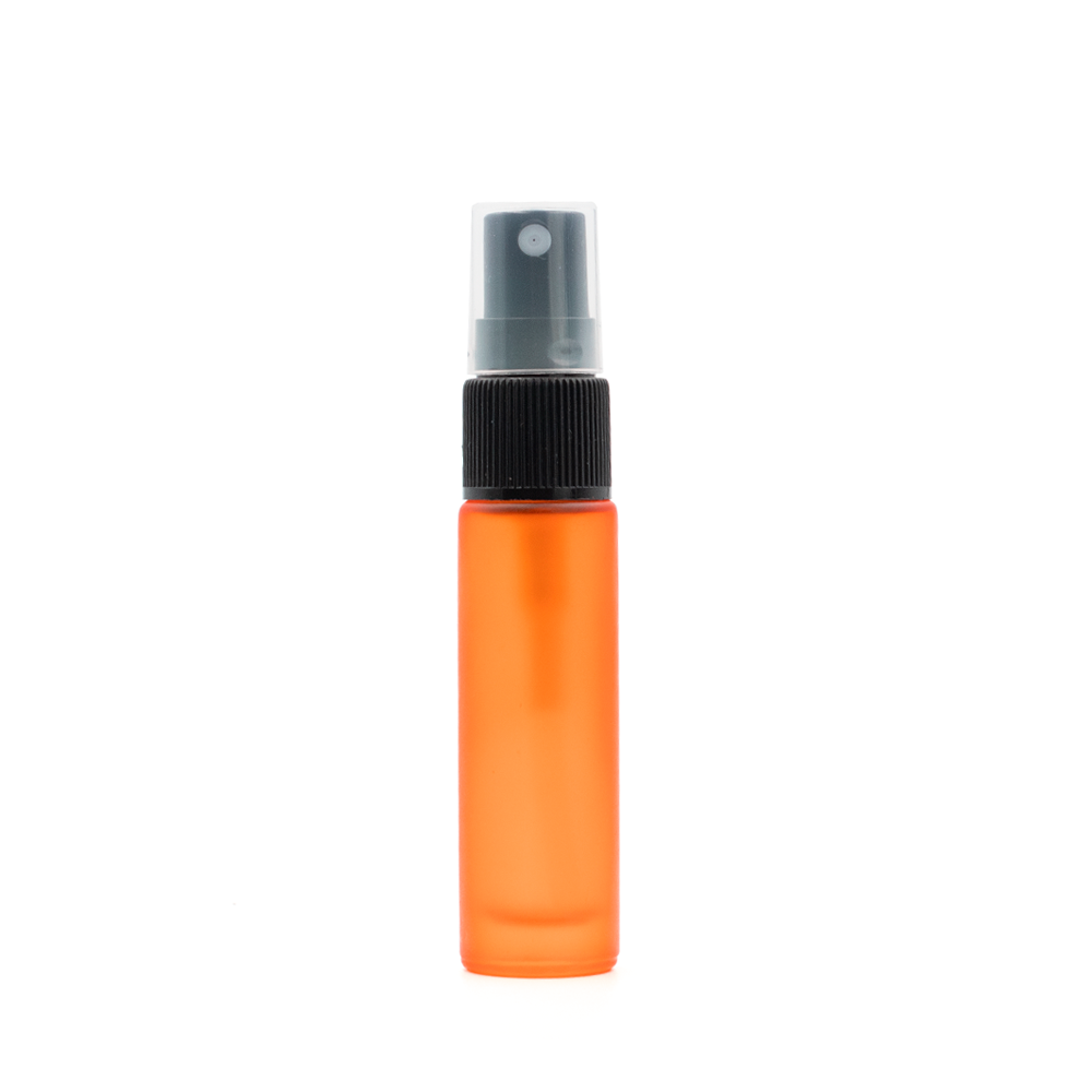 Spray 10ml - vetro satinato ARANCIO (singolo o confezione da 5)