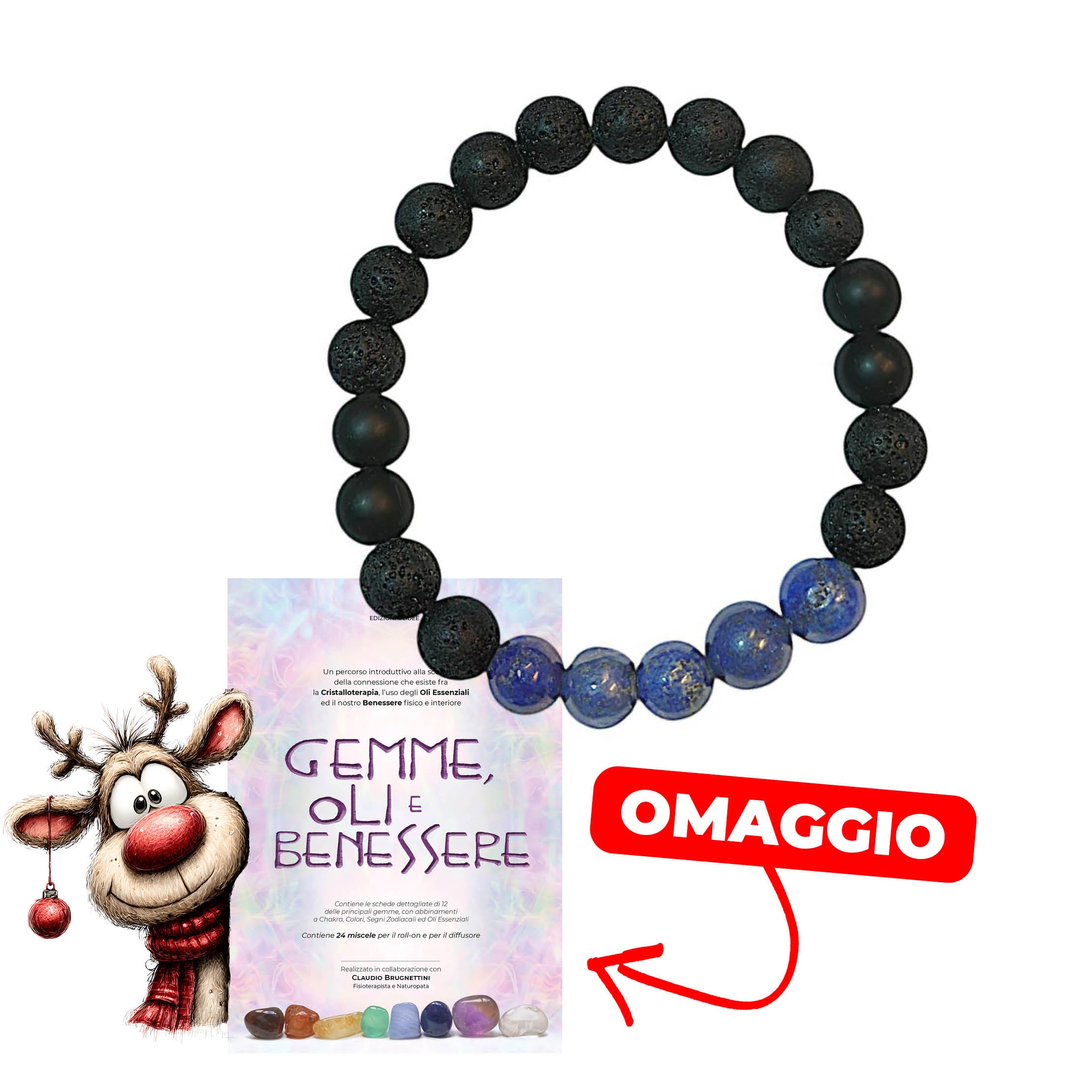 Bracciale Lapislazzuli XMAS