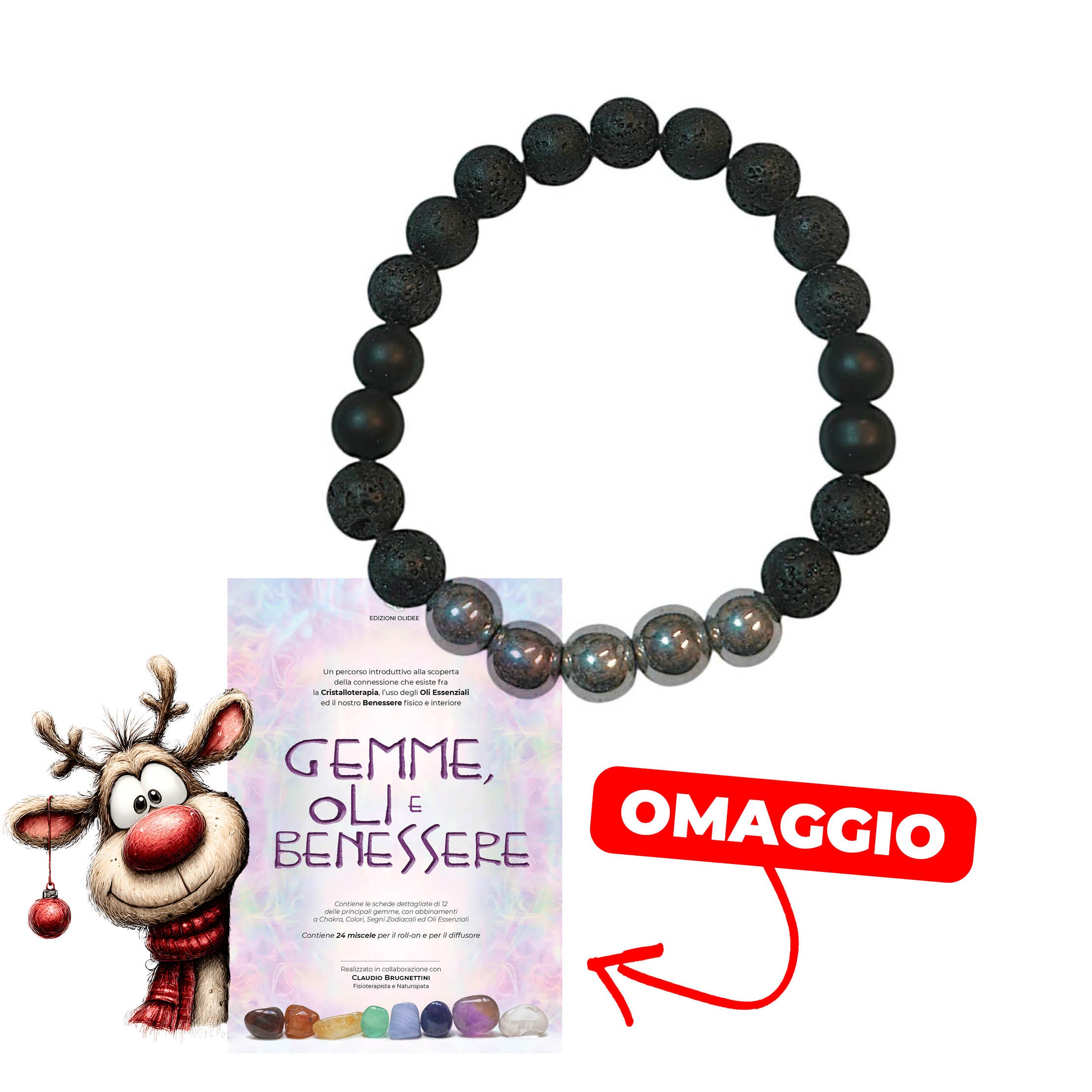 Bracciale Ematite XMAS