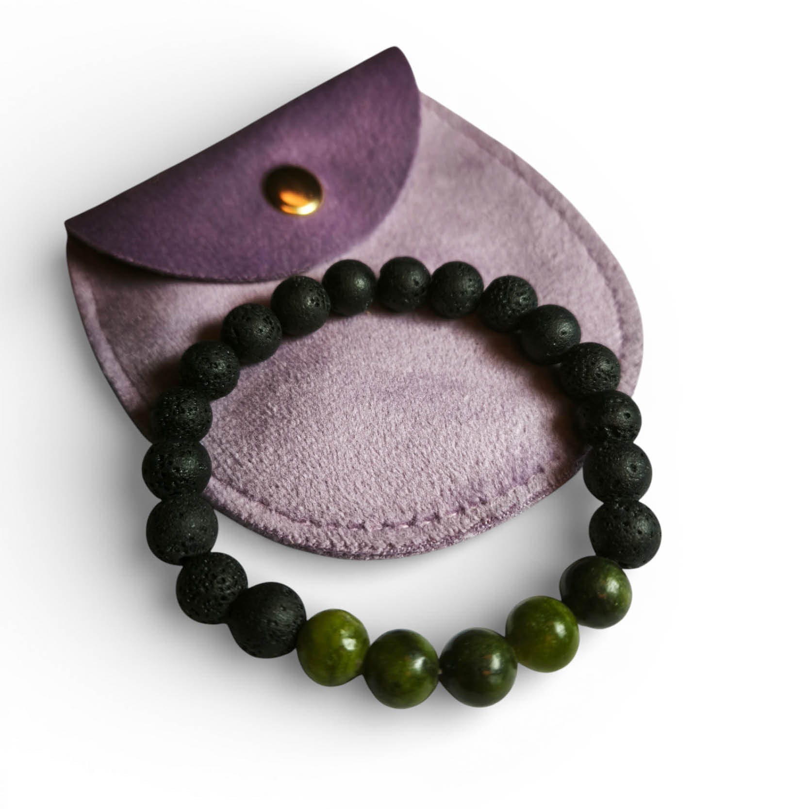 Bracciale Giada Verde