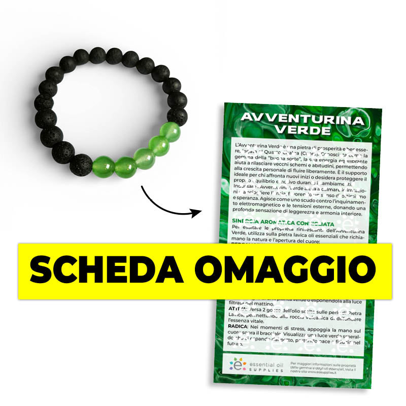 Bracciale Avventurina Verde