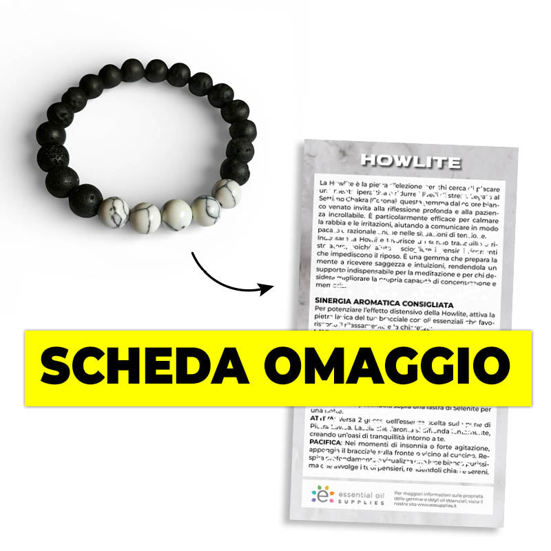 Bracciale Howlite