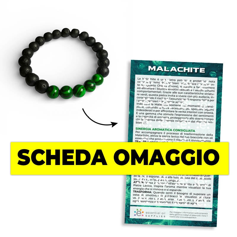 Bracciale Malachite