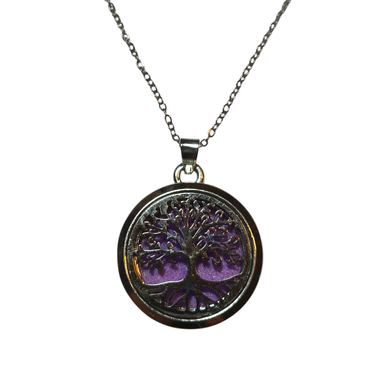 Collana con Medaglione Albero della Vita 27mm