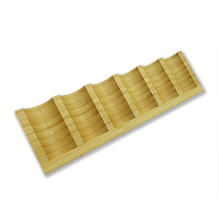 Espositore Bamboo 6 bottiglie