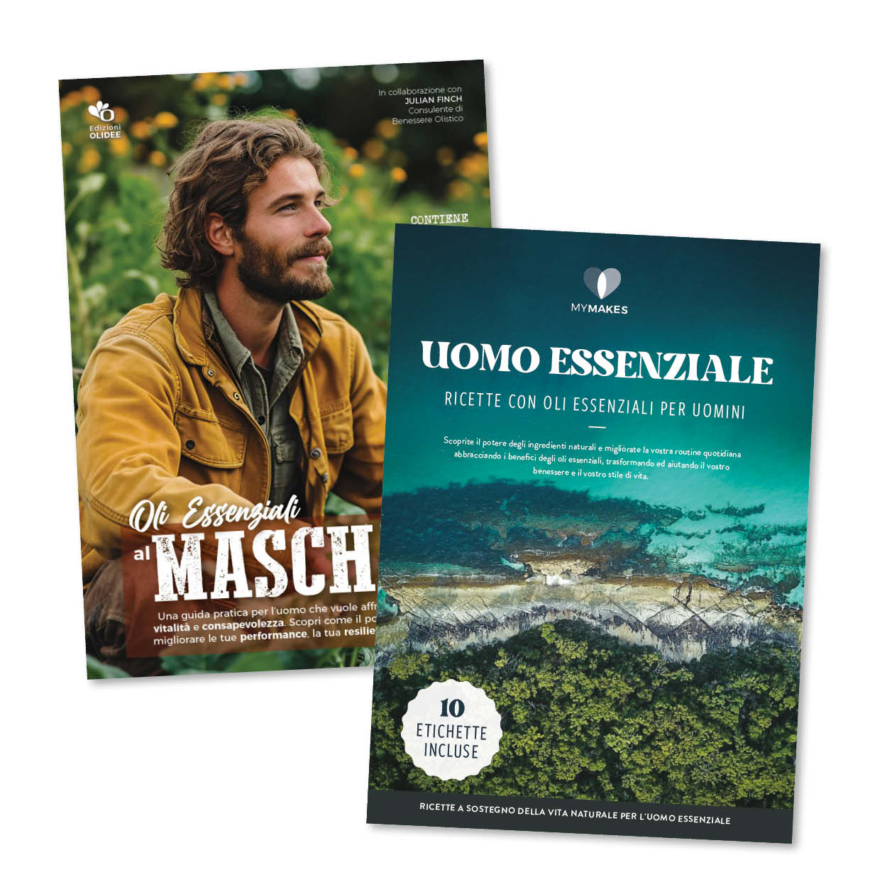 Oli essenziali al Maschile con Ricettario