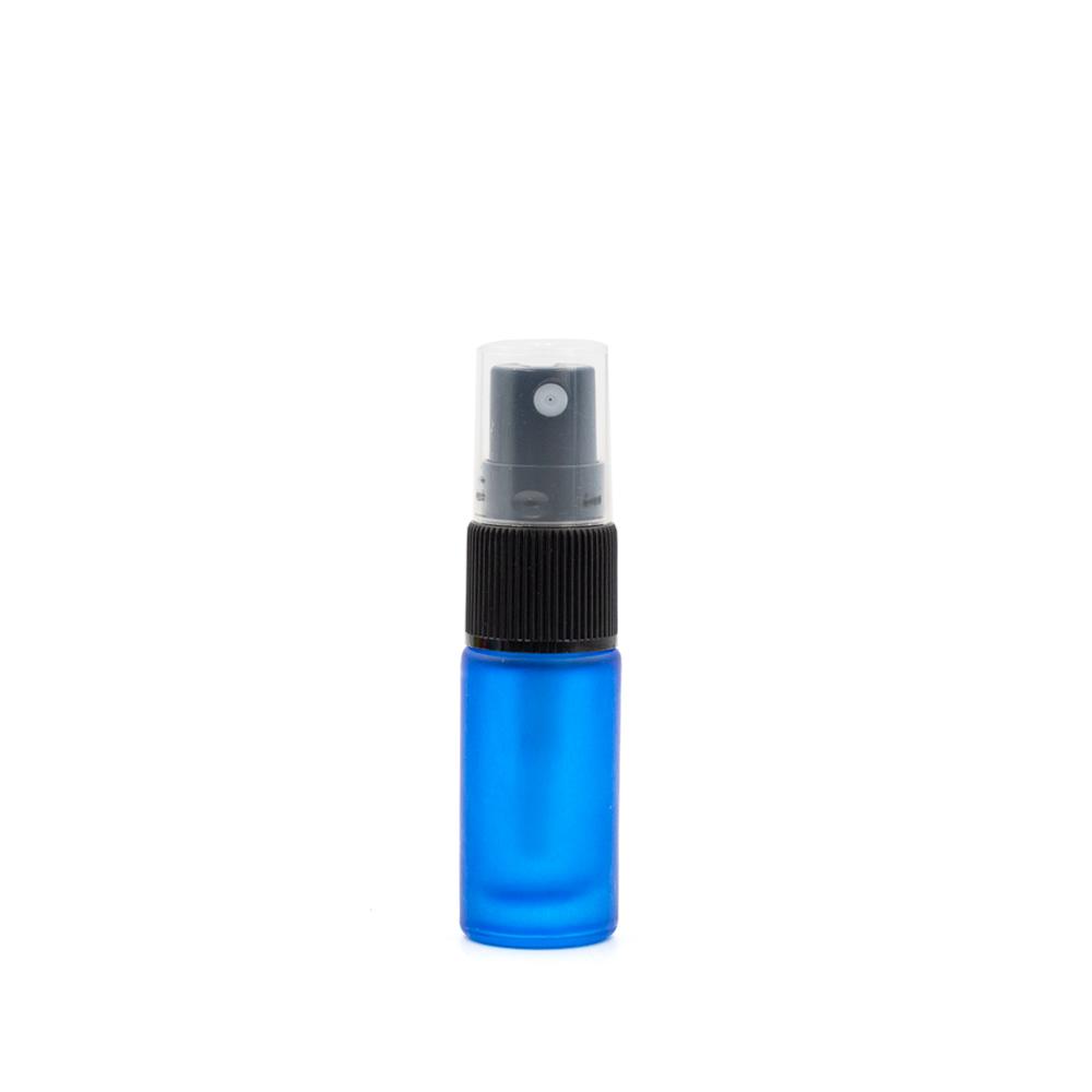 Spray 5ml - vetro satinato BLU (singolo o confezione da 5)