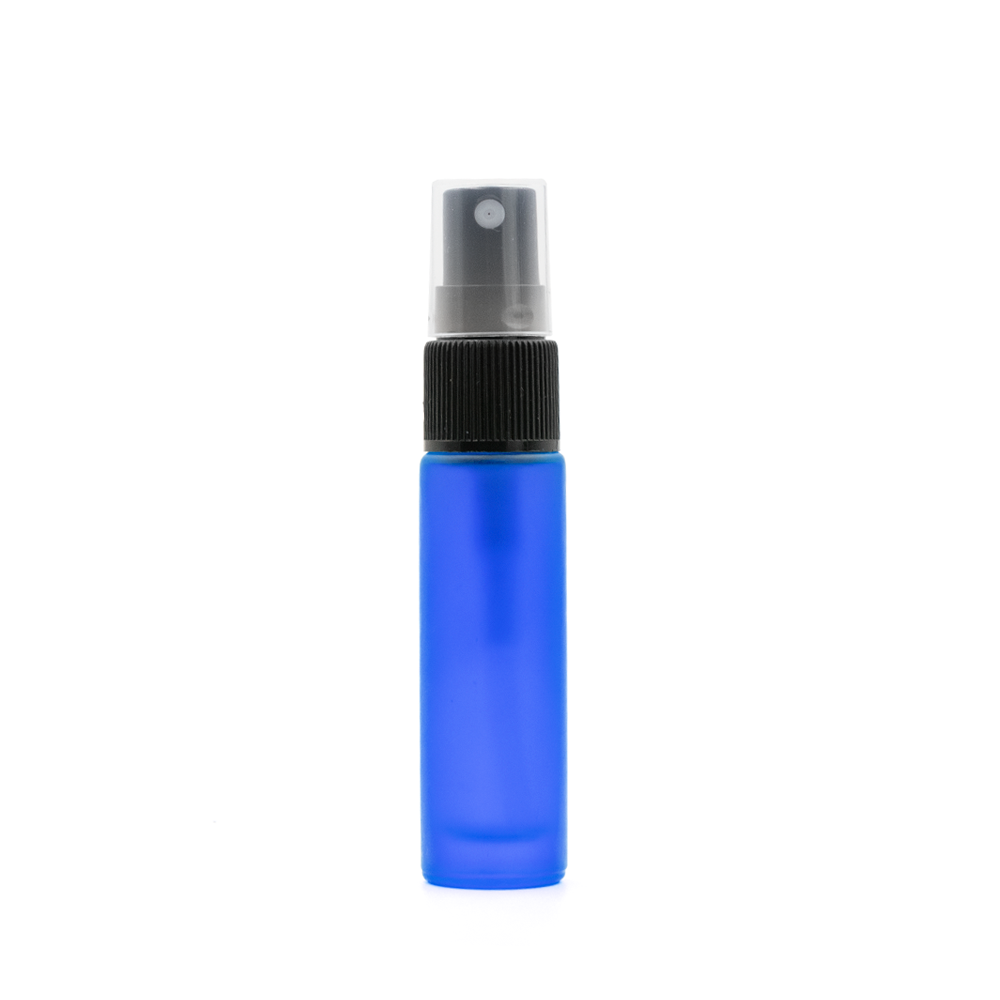 Spray 10ml - vetro satinato BLU (singolo o confezione da 5)